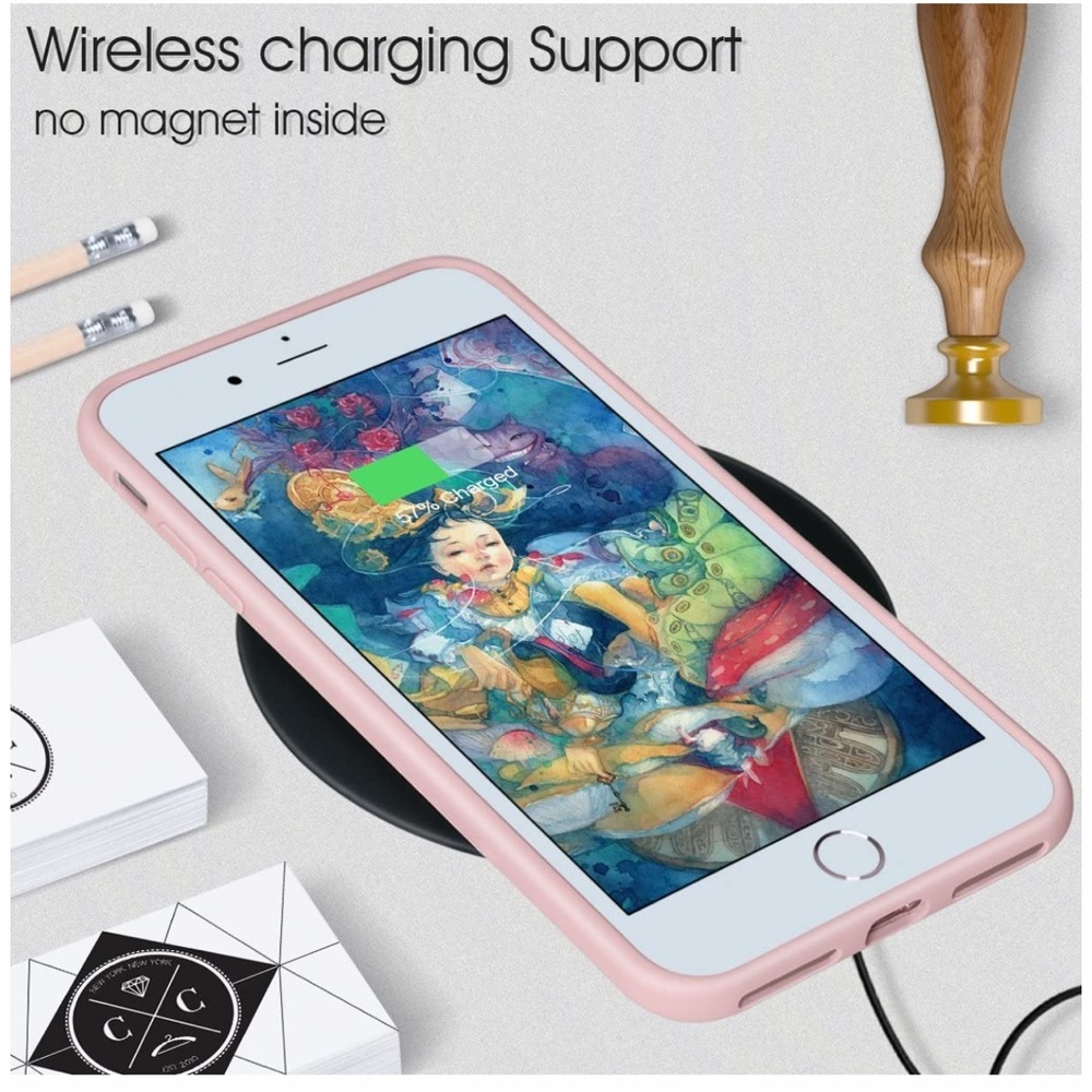 Pink IPHONE 8/7 PLUS case - Picture 2 of 12